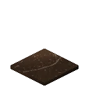 Plaque de pression en marbre brun