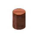 Petit cylindre de cuivre