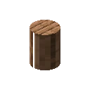 Petit cylindre d'acajou