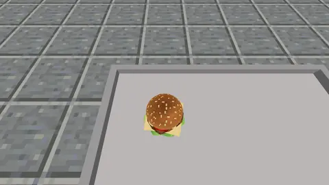 On referme le burger.