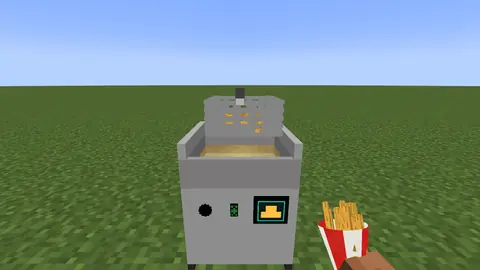 Le cornet de frites, pour accompagner le seau.