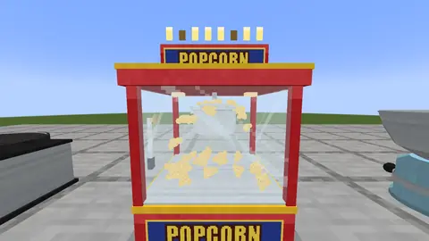 Le pop-corn éclate.